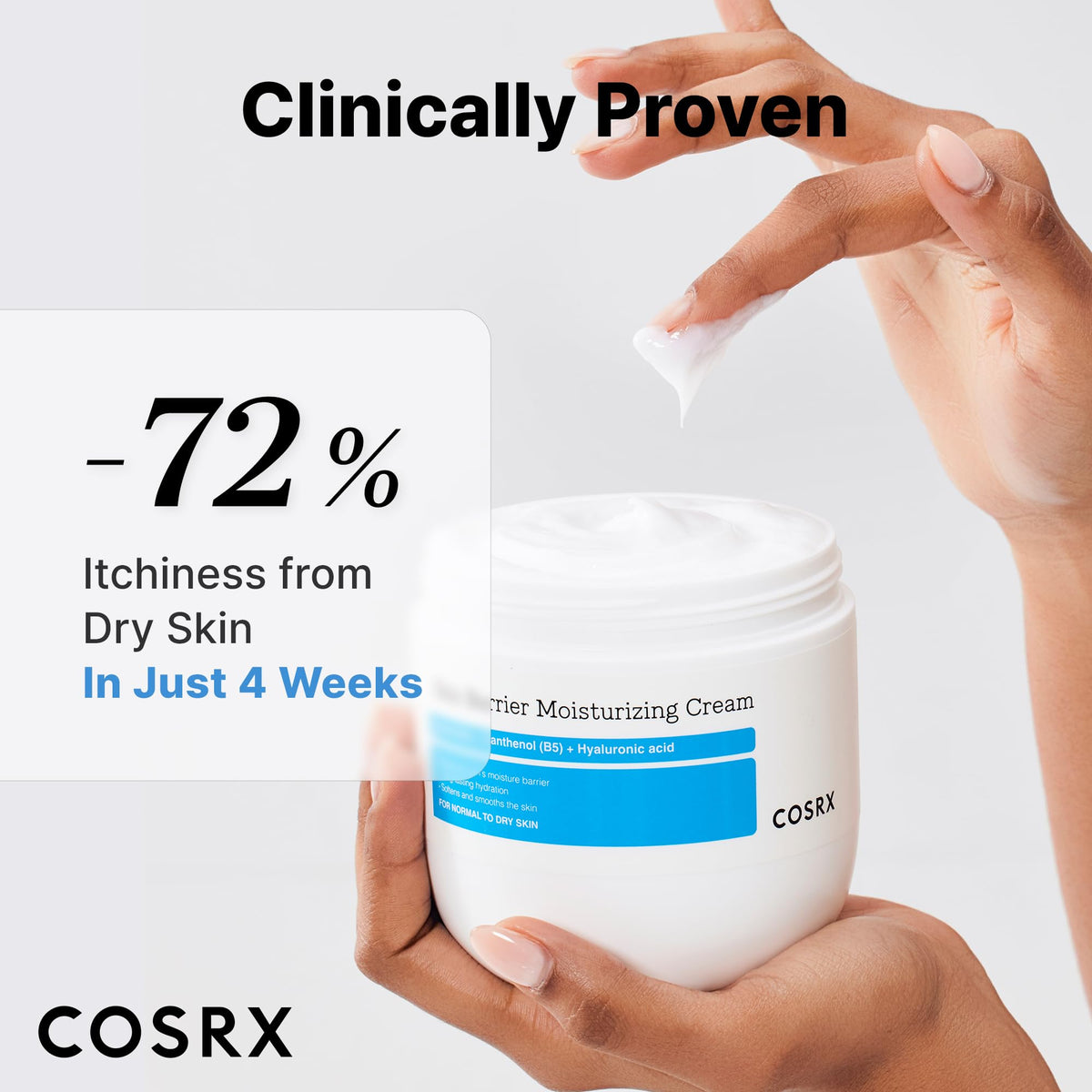 COSRX 100-Hour Hydration Ceramide Body Cream lifestyle use