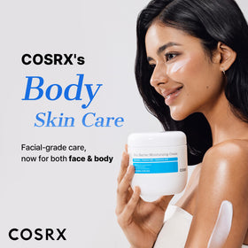COSRX 100-Hour Hydration Ceramide Body Cream with ingredients