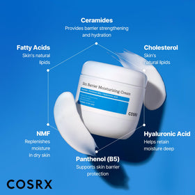 COSRX 100-Hour Hydration Ceramide Body Cream with other skincare products