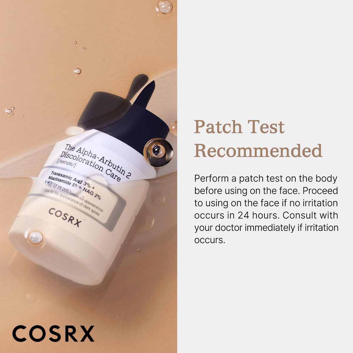 COSRX 2% Alpha Arbutin Serum lifestyle scene