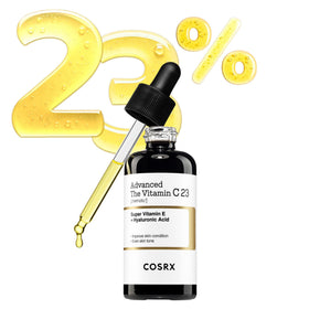 COSRX 23% Pure Vitamin C Serum front view with packaging