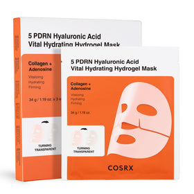 COSRX 5 PDRN Hyaluronic Hydrogel Face Mask front view packaging