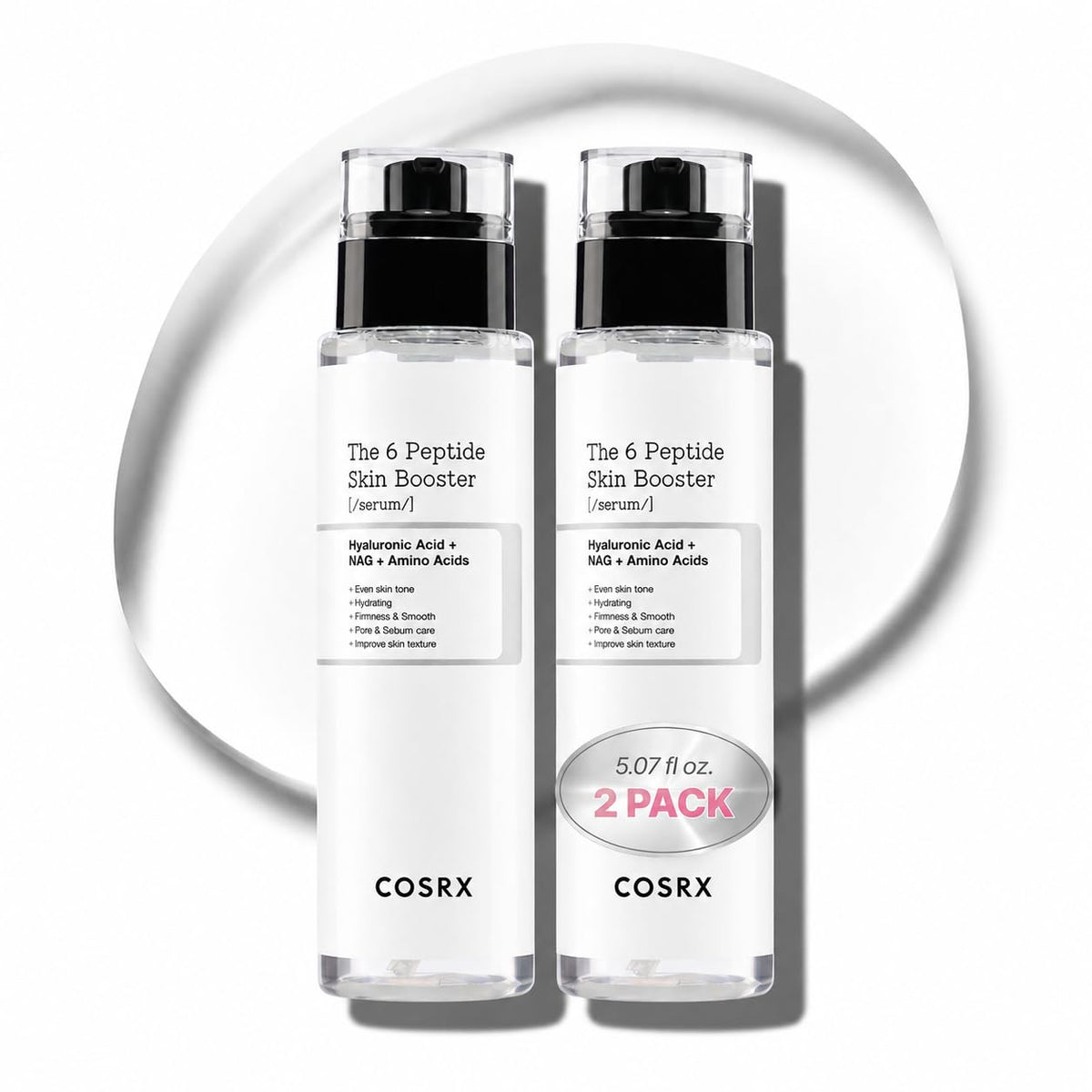 COSRX 6X Peptide Collagen Skin support Toner Serum front view