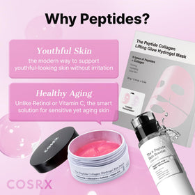 COSRX 6X Peptide Collagen Skin support Toner Serum lifestyle scene