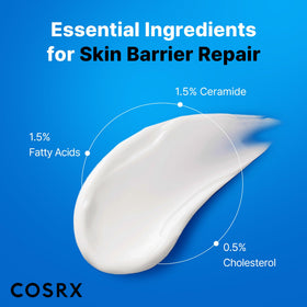 COSRX 7X Ceramide Moisturizer on a bathroom counter