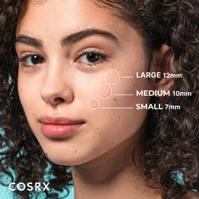 COSRX Acne Pimple Patch in use on a blemish