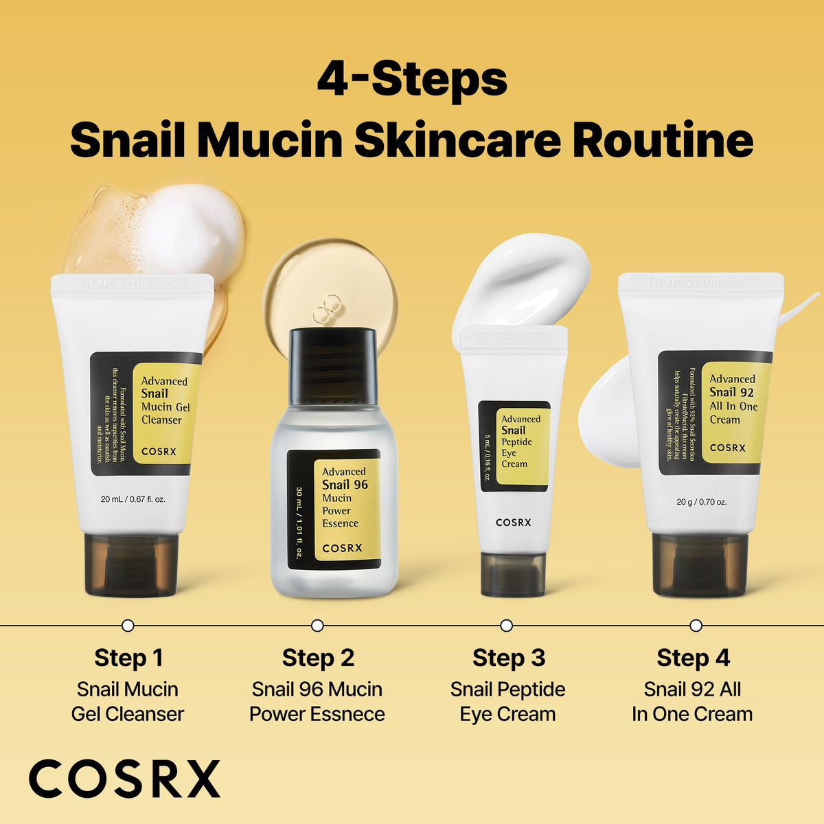 COSRX Advanced Snail 96 Mucin Power Essence 1.01 fl. oz bottle