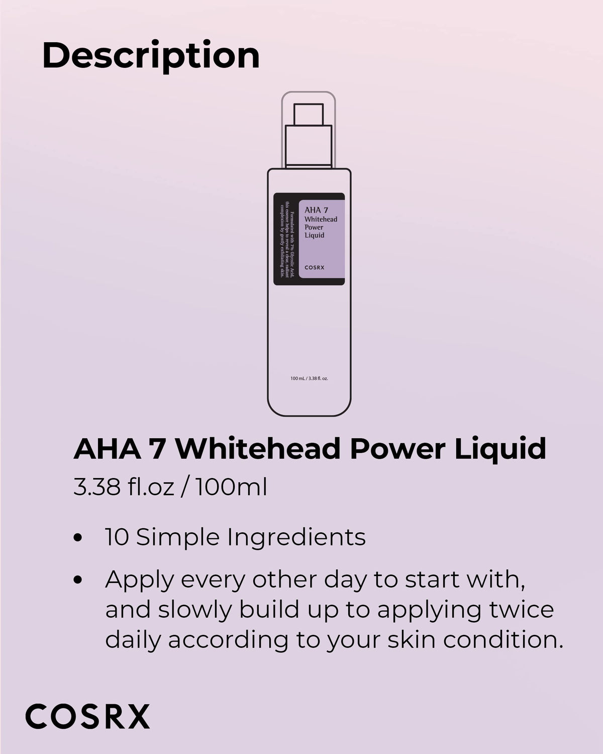 COSRX AHA 7 Whitehead Power Liquid 100ml lifestyle scene