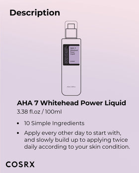 COSRX AHA 7 Whitehead Power Liquid 100ml lifestyle scene