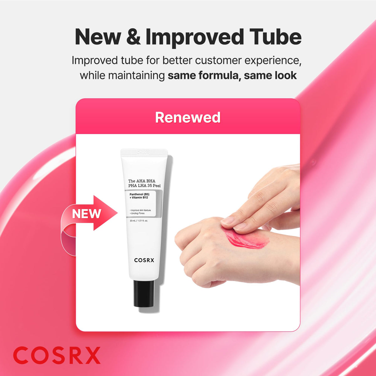 COSRX AHA BHA PHA LHA 35% Peel Exfoliating Gel packaging