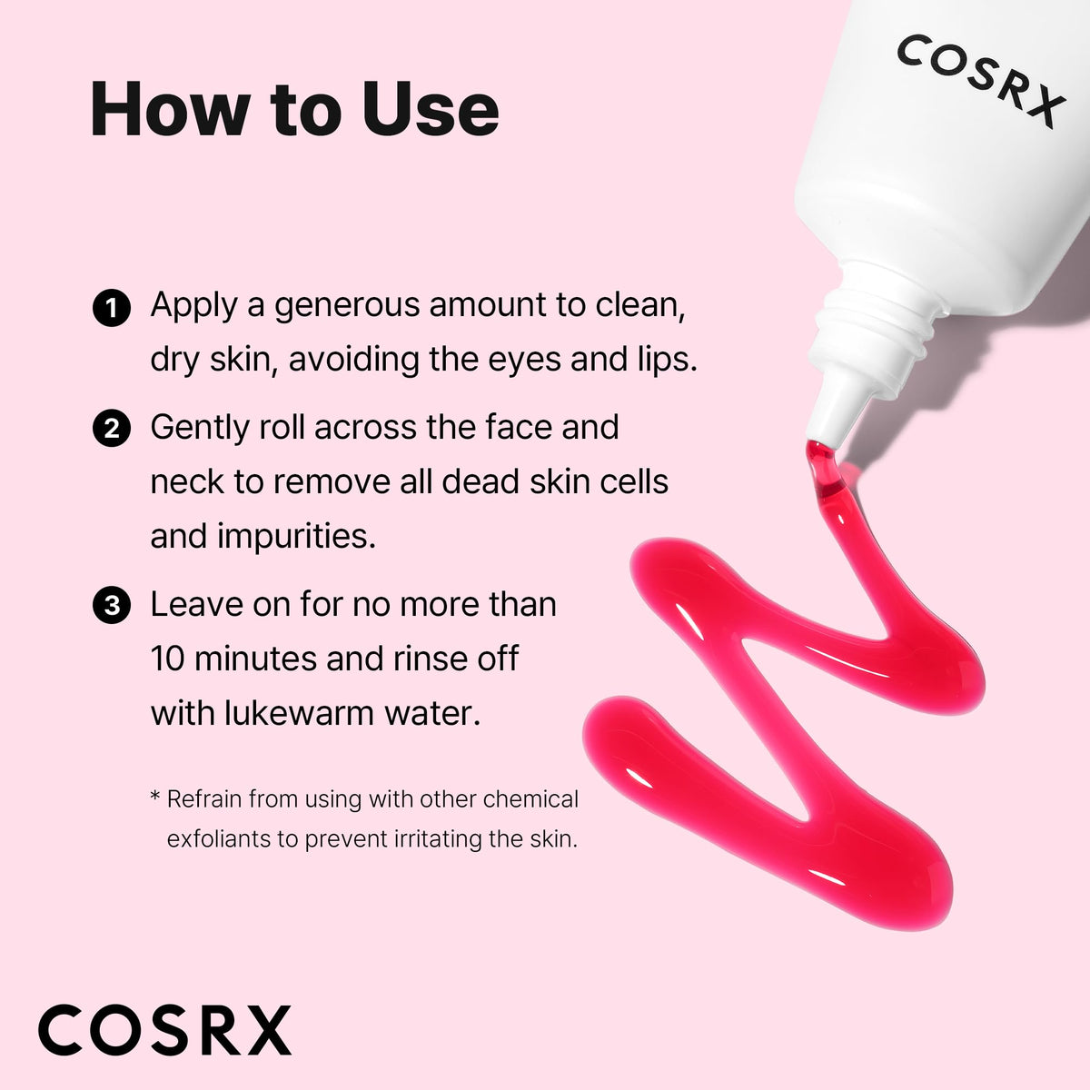 COSRX AHA BHA PHA LHA 35% Peel Exfoliating Gel with other skincare products