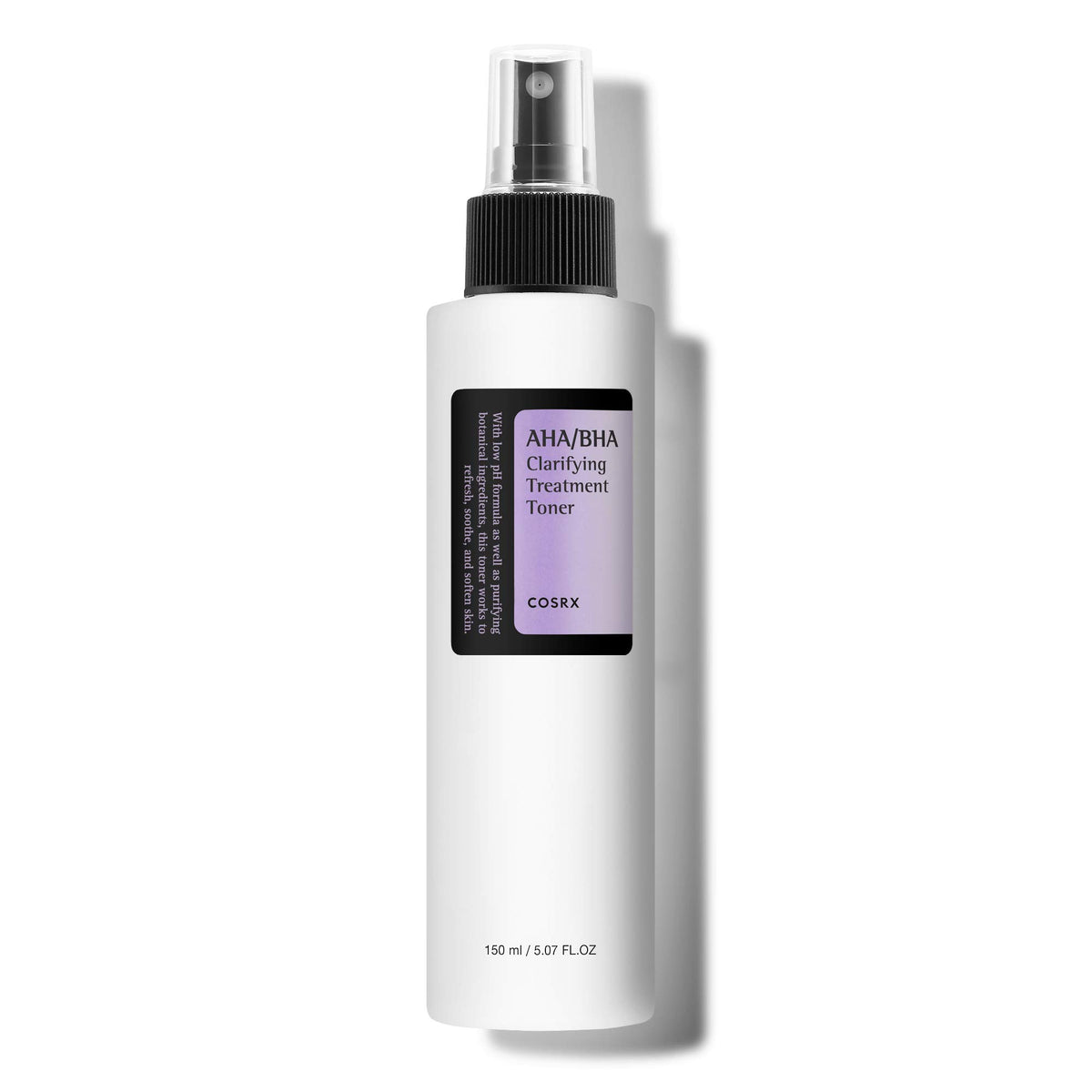 COSRX AHA/BHA Toner 5.07 fl.oz front view