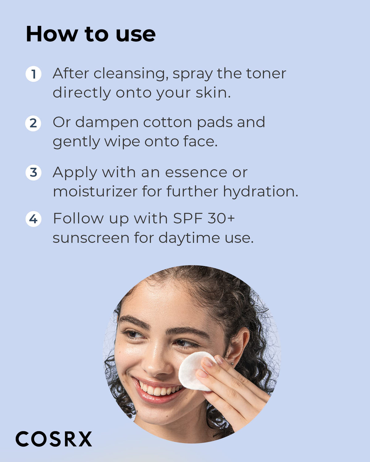 COSRX AHA/BHA Toner in bathroom setting