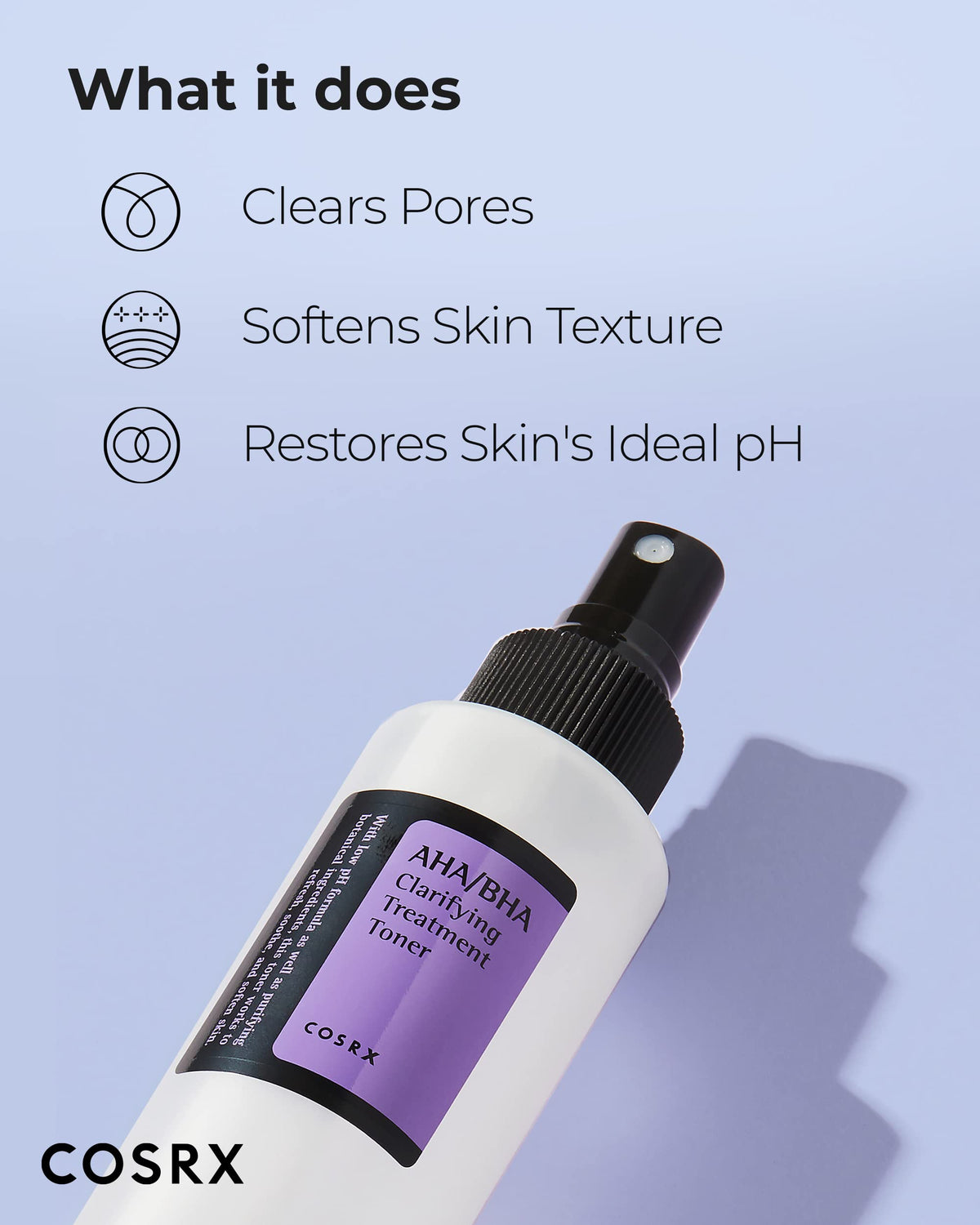 COSRX AHA/BHA Toner texture close-up