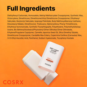 COSRX Airy-Light Clear Sunscreen Stick application demonstration