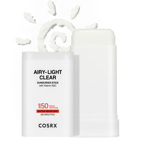 COSRX Airy-Light Clear Sunscreen Stick front view