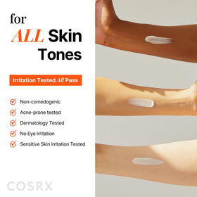 COSRX Airy-Light Clear Sunscreen Stick opened showing product