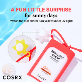 COSRX Airy Light Sunscreen Stick in a bag