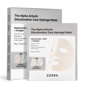 COSRX Alpha-Arbutin Hydrogel Face Mask front view