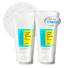 COSRX Low pH Good Morning Gel Cleanser 2-Pack front view