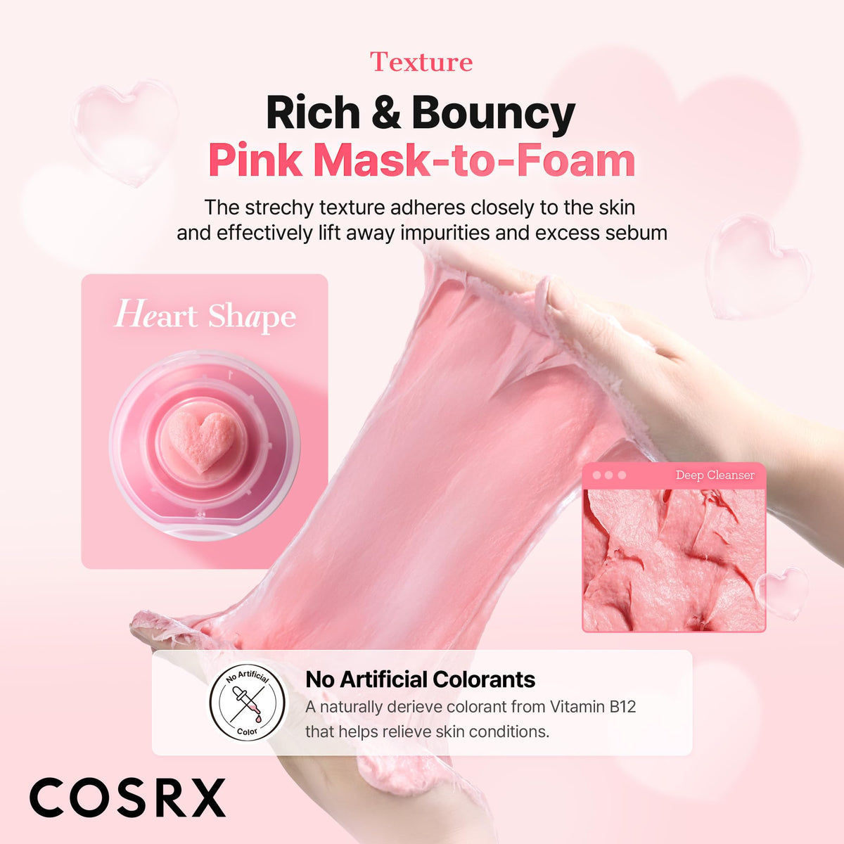COSRX Low pH Pore Deep Cleanser in a bathroom setting