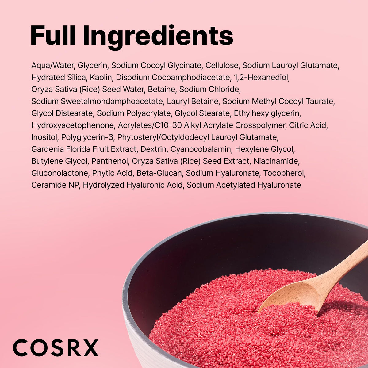 COSRX Low pH Pore Deep Cleanser showing its gel consistency
