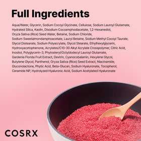 COSRX Low pH Pore Deep Cleanser showing its gel consistency