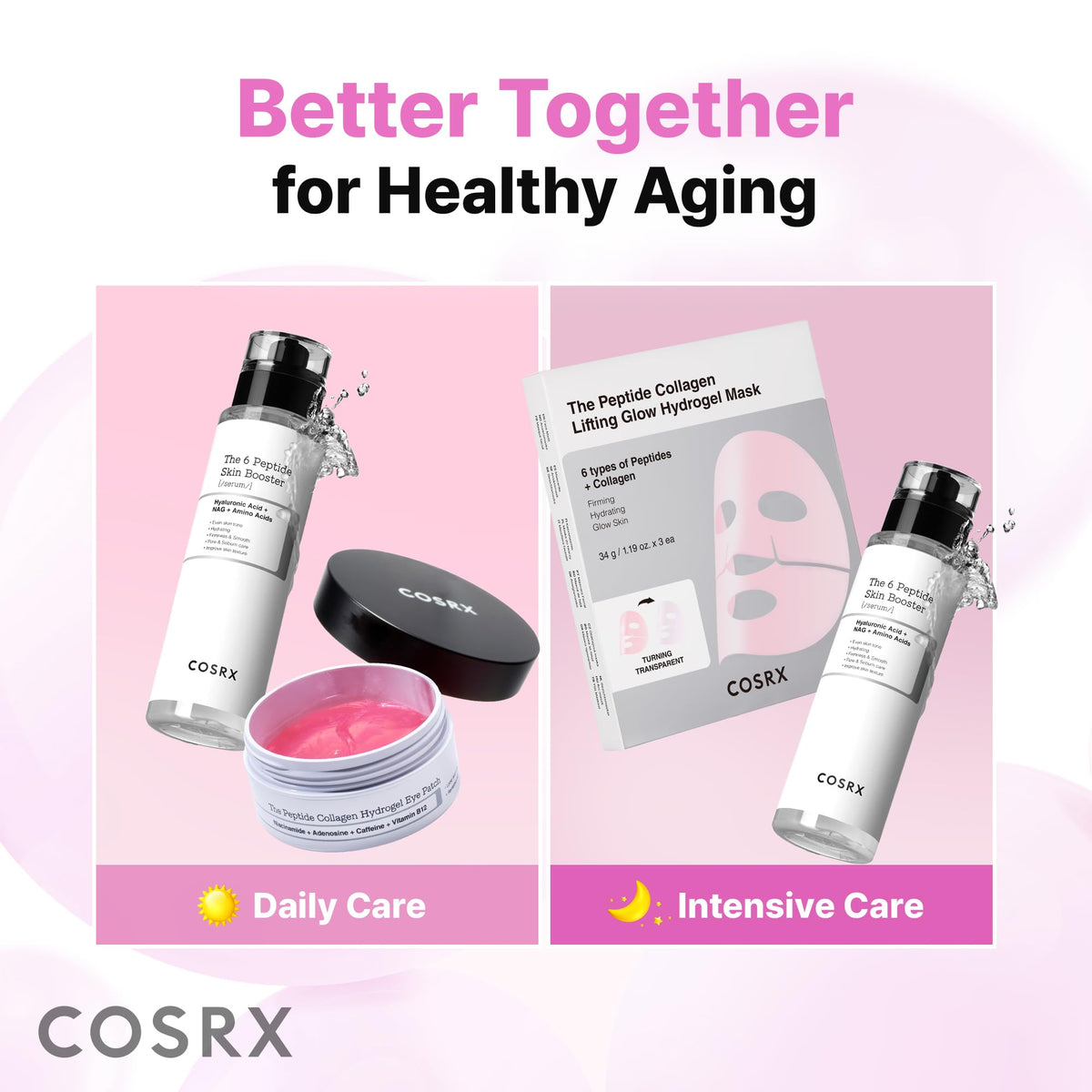 COSRX Pink Peptides Collagen Eye Patch with ingredients