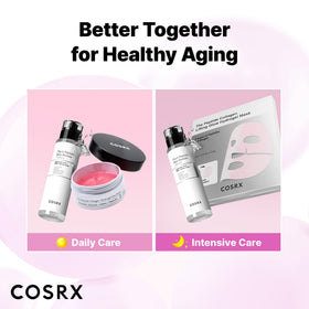 COSRX Pink Peptides Hydrogel Face Mask after use