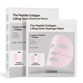 COSRX Pink Peptides Hydrogel Face Mask front view
