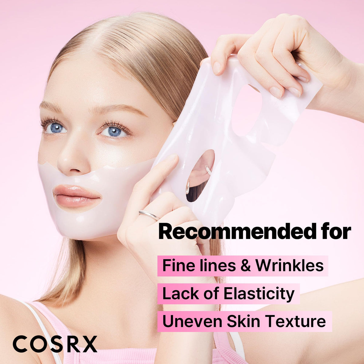 COSRX Pink Peptides Hydrogel Face Mask ingredients list