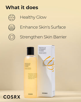 COSRX Propolis Honey Toner texture on skin