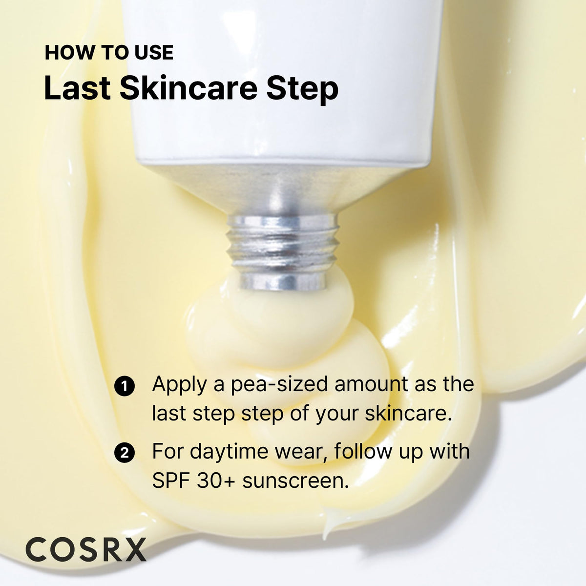 COSRX Retinol 0.1% Cream with other skincare products