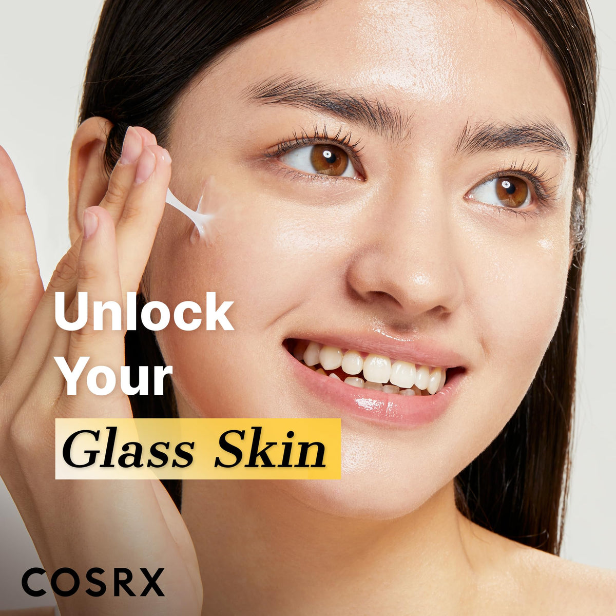COSRX Snail Mucin 92% Face Moisturizer side view showing texture