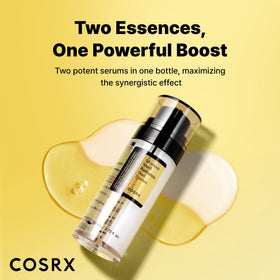COSRX Snail Mucin Dual Face Serum close-up of pump dispenser
