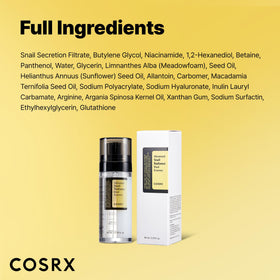 COSRX Snail Mucin Dual Face Serum in natural light