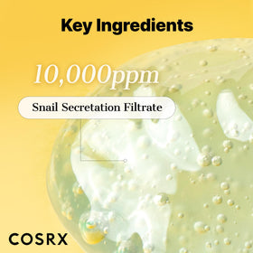 COSRX Snail Mucin Gel Cleanser application on hand