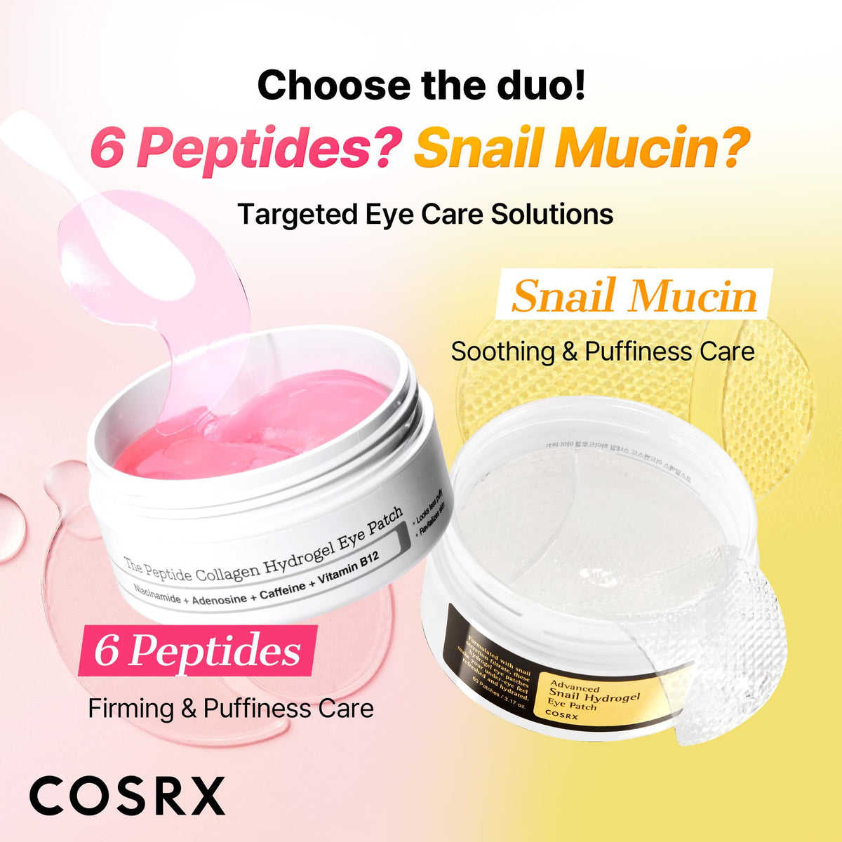 COSRX Snail Mucin Peptide Under Eye Cream side view