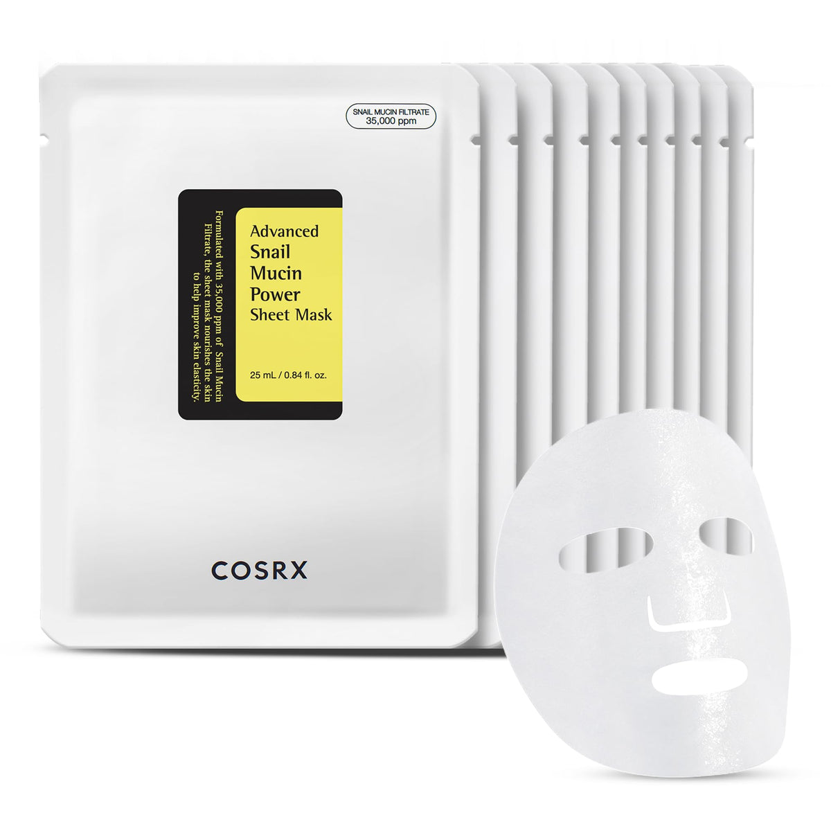 COSRX Snail Mucin Sheet Mask packaging front view