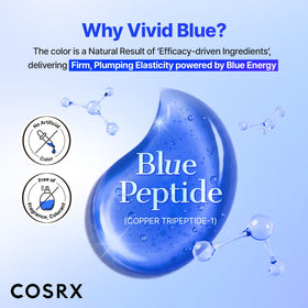 COSRX The Blue Copper Peptide Bakuchiol Serum lifestyle shot