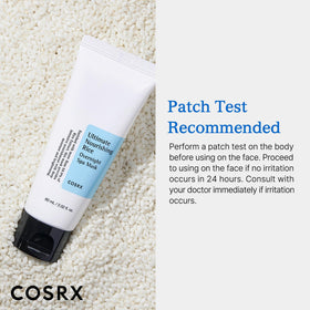 COSRX Ultimate Nourishing Rice Overnight Spa Mask in a bathroom setting