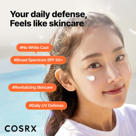 COSRX Vitamin E Sunscreen SPF 50 texture close-up