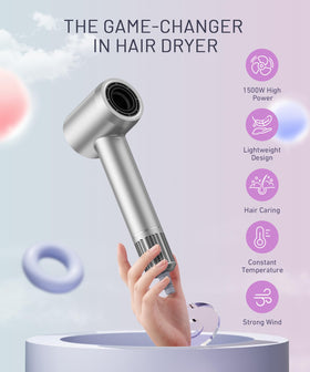 Cosy Companions Hair Dryer with LED temperature indicator lights