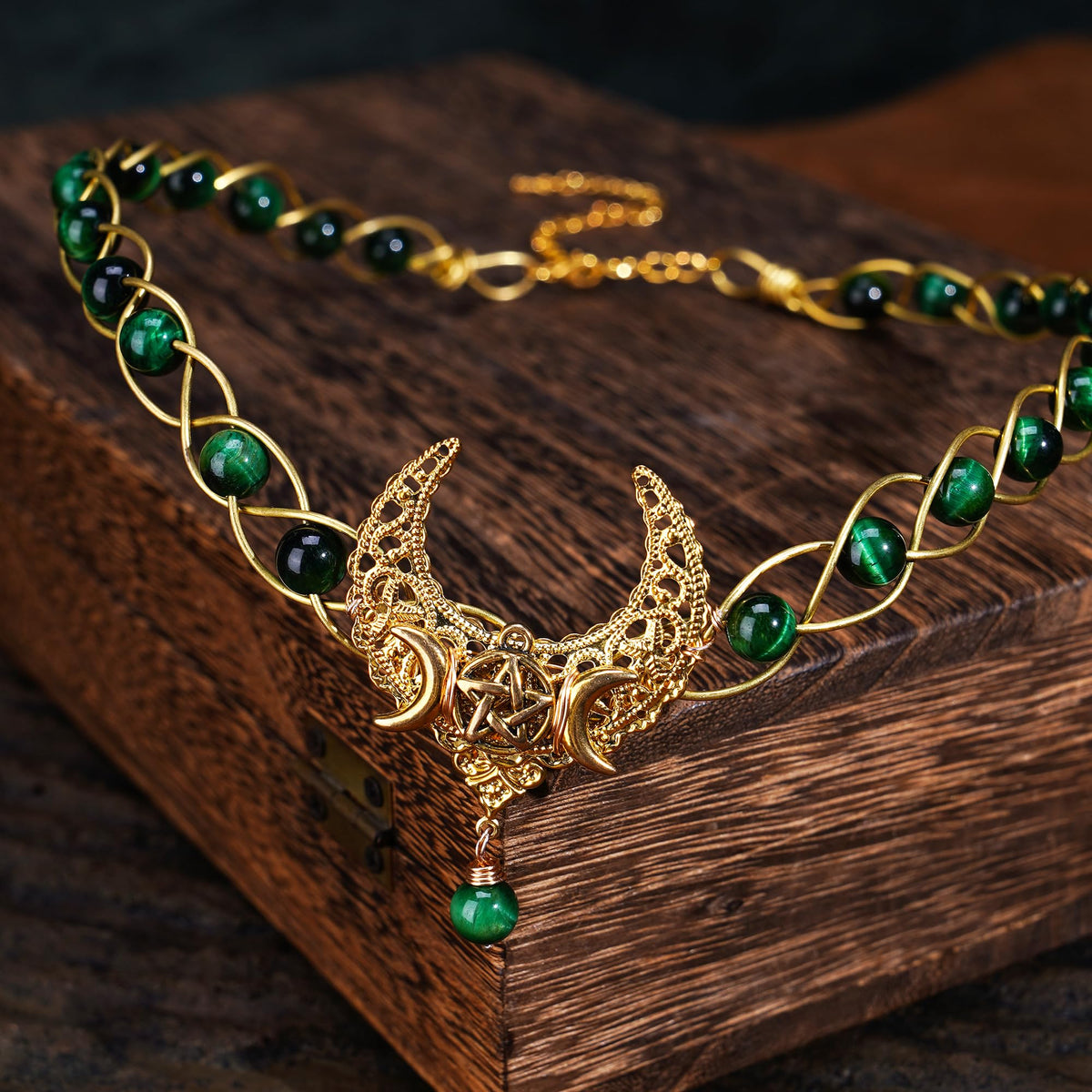 CoTeeZa crown worn at a medieval-themed event