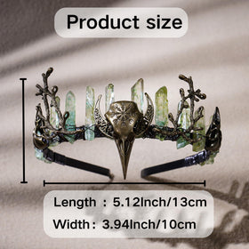 CoTeeZa Green Fairy Crystal Crown packaging display