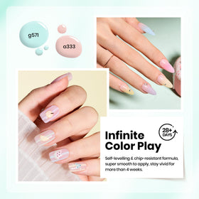 Cotton Candy Pink gel polish bottle from beetles Gel Polish
