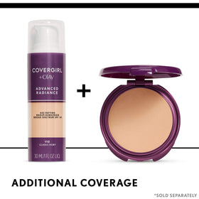 COVERGIRL Advanced Radiance Foundation Natural Ivory with pressed powder