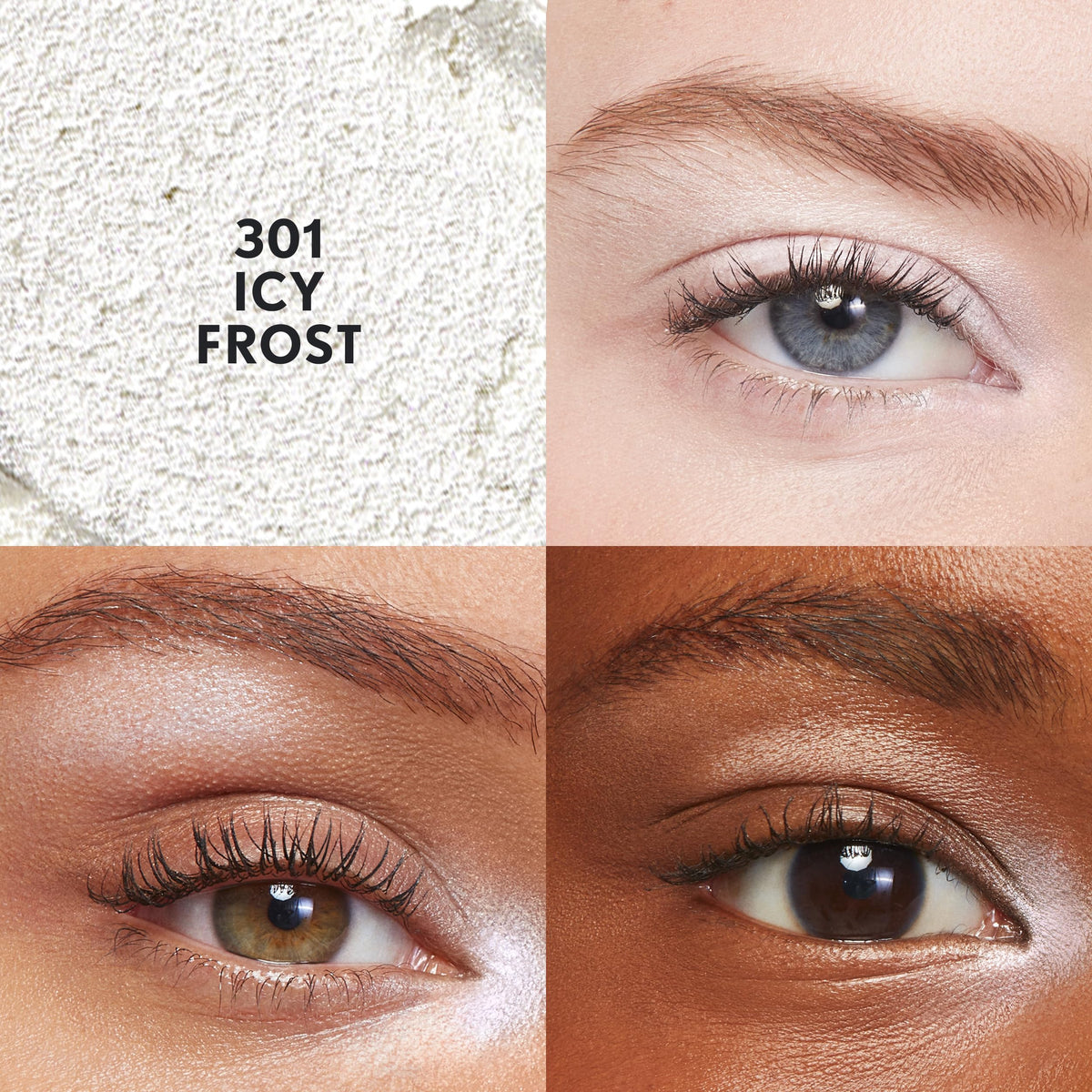 COVERGIRL Clean Eye Color Icy Frost Eyeshadow Stick swatch on skin