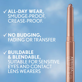 COVERGIRL Clean Eye Color Raspberry Bloom Eyeshadow Stick with other shades