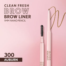 COVERGIRL Clean Fresh Brow Nano Eyebrow Pencil 300 Auburn tip close-up